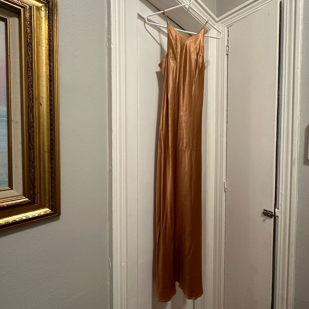 Vintage Evening Gown Bronze